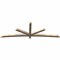 Ekena Millwork Alberta Smooth Timber Gable Bracket, Douglas Fir, 108"W x 36"H x 3 1/2"D x 3 1/2"F, 8/12 Pitch GBW108X36X0404ALB00SDF - alternate 5